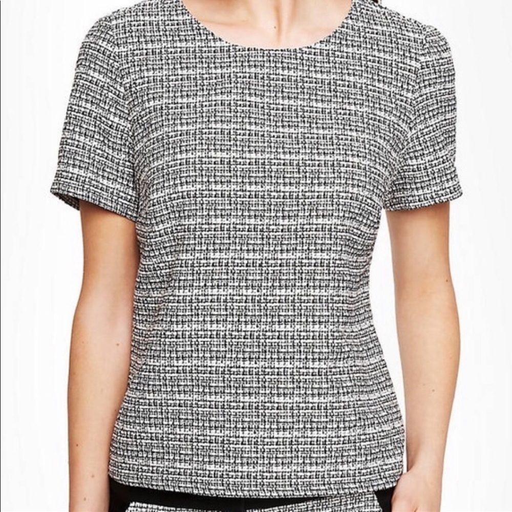 Express Tweed Cropped Top Size XS
